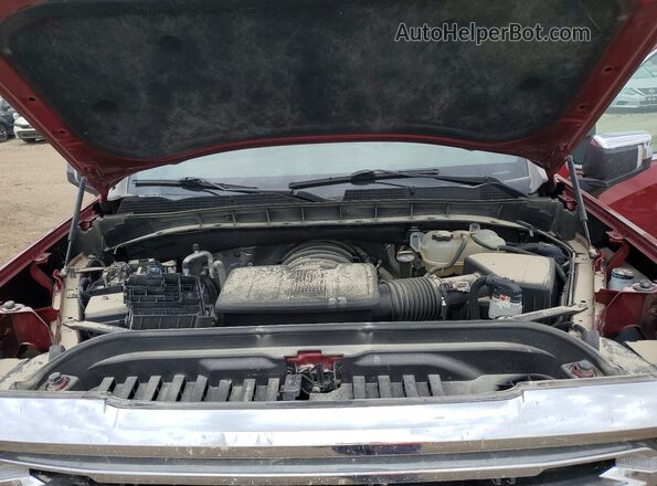 1GTU9DED6LZ254841 2020 GMC SIERRA Бордовый Вид задней части салона