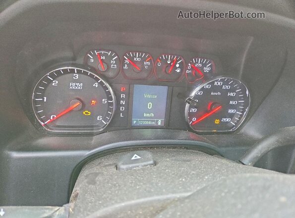1GTV2LEC5JZ295341 2018 GMC SIERRA Black Vista del cuadro de instrumentos