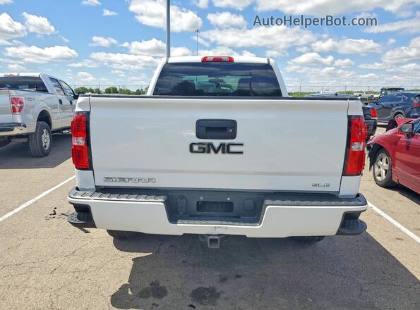 1GTV2MEC5JZ376281 2018 GMC SIERRA White Widok z tyłu