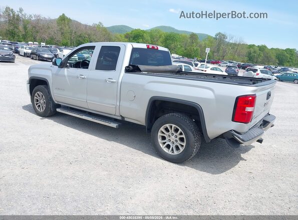 1GTV2MEC7HZ229941 2017 GMC SIERRA Серебряный Задняя левая четверть