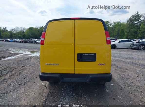 1GTW7AFG9L1252456 2020 GMC SAVANA CARGO Yellow 