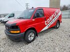 2022 Gmc Savana G2500 Red vin: 1GTW7AFP2N1154596