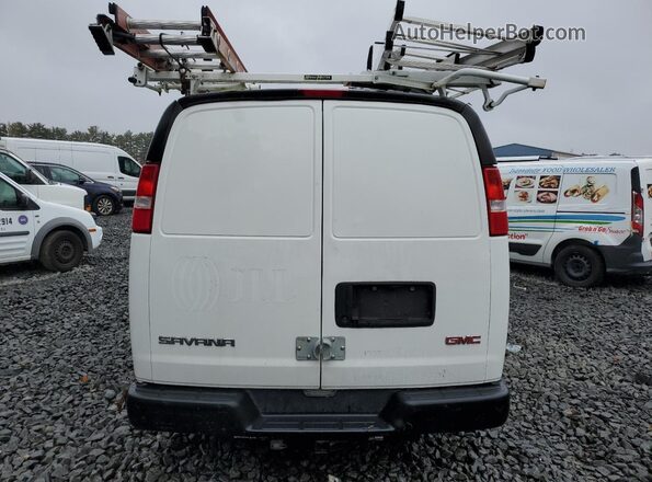 1GTW7AFP5M1156017 2021 GMC SAVANA White Vista trasera