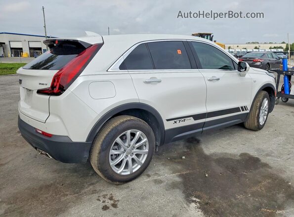 1GYAZAR44MF035367 2021 CADILLAC XT4 Белый Задняя правая четверть