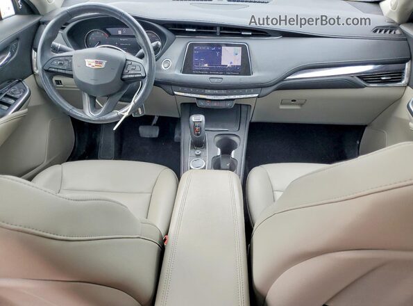 1GYAZAR45KF134891 2019 CADILLAC XT4 White Առջևի վահանակի տեսք