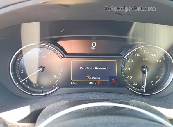 1GYFZCR48LF137125 2020 CADILLAC XT4 Black Widok zestawu wskaźników