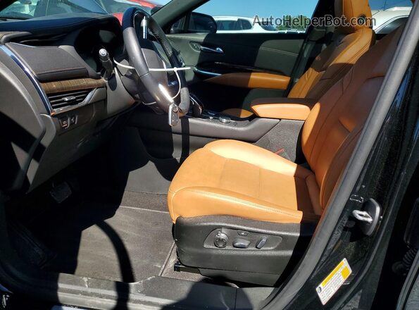 1GYFZCR48LF137125 2020 CADILLAC XT4 Black Widok wnętrza z przodu