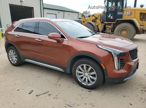 1GYFZDR40KF227728 2019 CADILLAC XT4 Orange Przód prawy