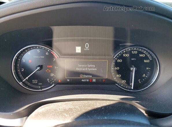 1GYFZDR44KF120004 2019 CADILLAC XT4 Silver Widok zestawu wskaźników