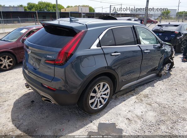 1GYFZDR45MF079661 2021 CADILLAC XT4 Синий Задняя правая четверть