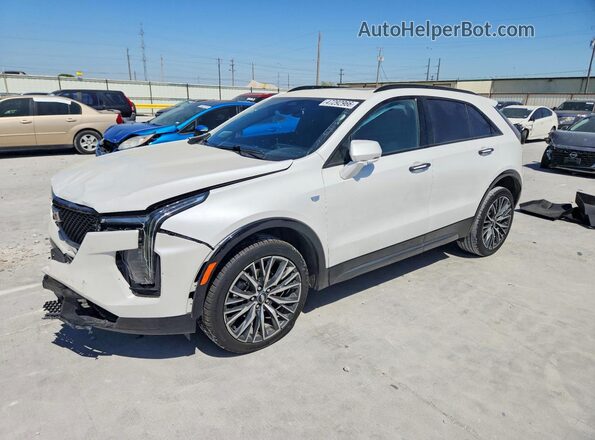 1GYFZER46RF167471 2024 CADILLAC XT4 Белый Передняя левая четверть