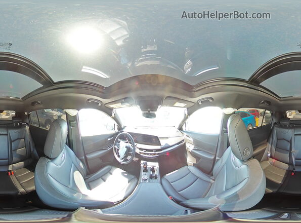 1GYFZER46RF167471 2024 CADILLAC XT4 Белый Панорамный вид салона 360°