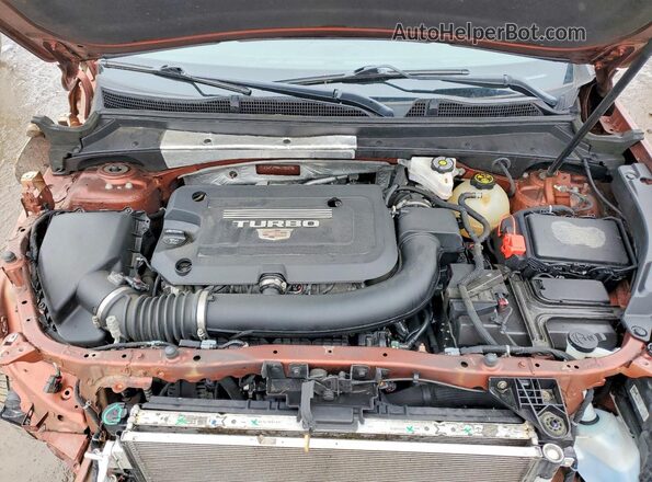 1GYFZFR44LF035810 2020 CADILLAC XT4 Коричневый Вид подкапотного пространства