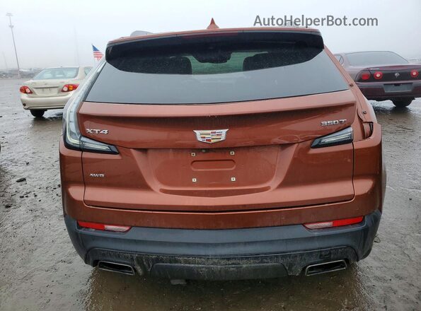 1GYFZFR44LF035810 2020 CADILLAC XT4 Коричневый Вид сзади
