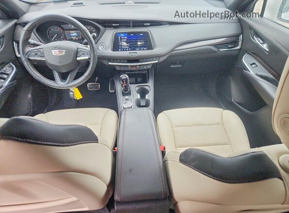 1GYFZFR46PF193345 2023 CADILLAC XT4 Белый Вид панели приборов