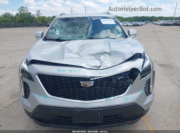 1GYFZFR4XMF054086 2021 CADILLAC XT4 Серебряный Вид щитка приборов