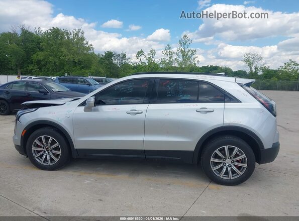 1GYFZFR4XMF054086 2021 CADILLAC XT4 Серебряный Панорамный вид салона 360°