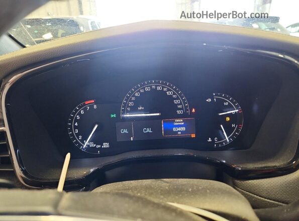 1GYKNARS2KZ213934 2019 CADILLAC XT5 Silver Widok zestawu wskaźników