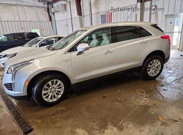 1GYKNARS2KZ213934 2019 CADILLAC XT5 Silver Przód lewy