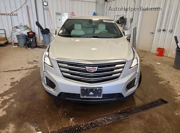 1GYKNARS2KZ213934 2019 CADILLAC XT5 Silver Widok z przodu
