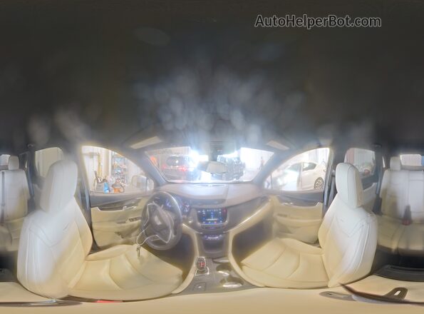 1GYKNARS2KZ213934 2019 CADILLAC XT5 Silver Widok wnętrza 360 stopni