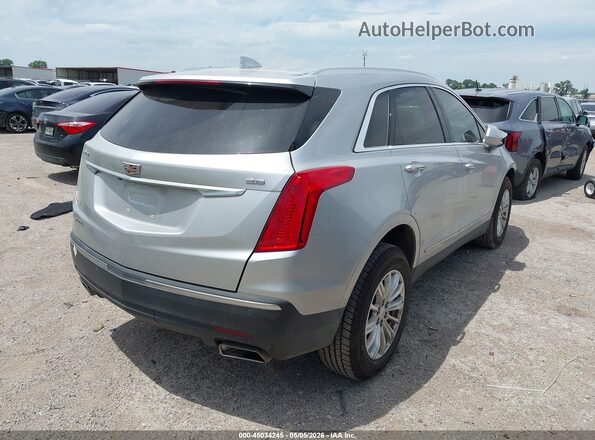 1GYKNARS5JZ212517 2018 CADILLAC XT5 Серебряный Задняя правая четверть