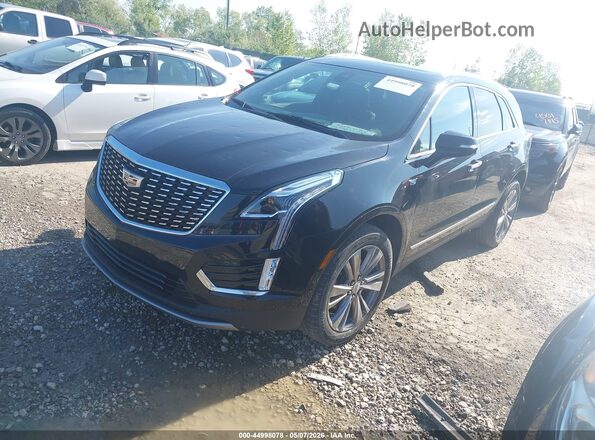 1GYKNDR4XRZ706032 2024 CADILLAC XT5 Черный Передняя левая четверть