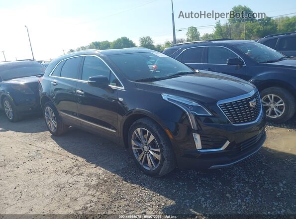 1GYKNDR4XRZ706032 2024 CADILLAC XT5 Черный Передняя правая четверть