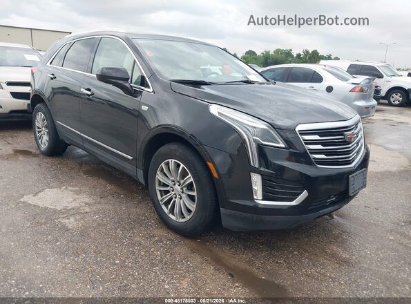 1GYKNERS5JZ215909 2018 CADILLAC XT5 Черный Передняя правая четверть