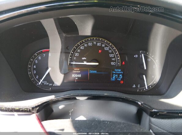 1GYKNERS7HZ311809 2017 CADILLAC XT5 Серый Вид задних сидений