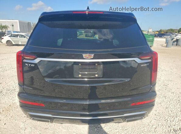 1GYKPAR45MZ221802 2021 CADILLAC XT6 Черный Вид сзади