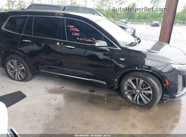 1GYKPCRS0LZ178091 2020 CADILLAC XT6 Black Widok z przodu