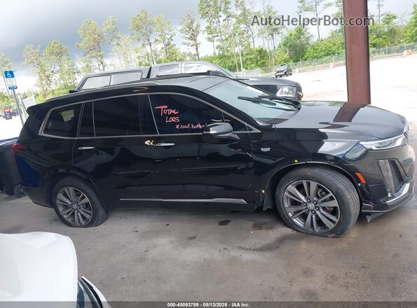 1GYKPCRS0LZ178091 2020 CADILLAC XT6 Black Widok wnętrza z tyłu