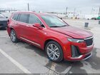 2022 Cadillac Xt6 Fwd Premium Luxury Red vin: 1GYKPCRS1NZ136158