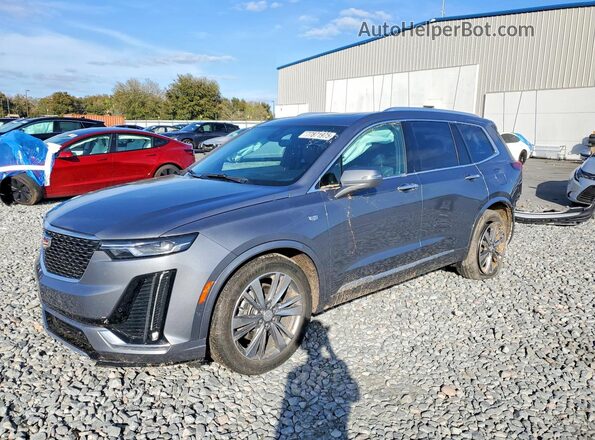 1GYKPCRS2MZ201629 2021 CADILLAC XT6 Серый Передняя левая четверть