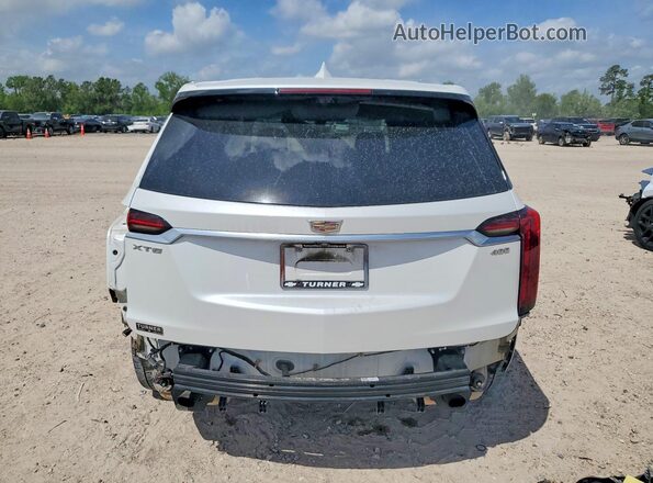 1GYKPCRS6MZ217719 2021 CADILLAC XT6 Белый Вид сзади