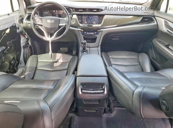 1GYKPCRS6MZ217719 2021 CADILLAC XT6 Белый Вид панели приборов