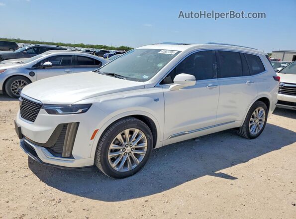 1GYKPCRS7NZ162148 2022 CADILLAC XT6 Белый Передняя левая четверть