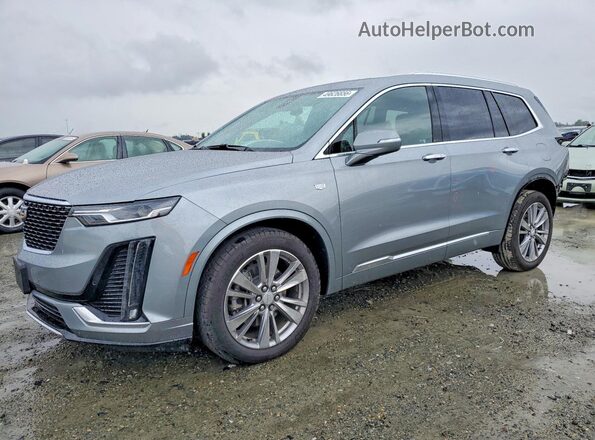 1GYKPCRS7PZ212565 2023 CADILLAC XT6 Серебряный Передняя левая четверть