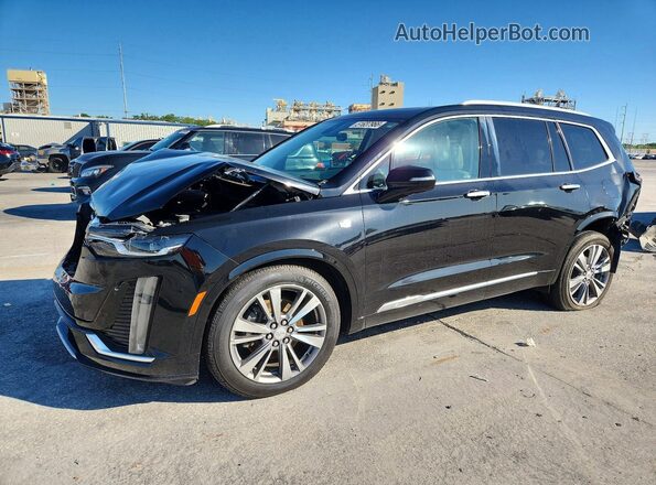 1GYKPCRS8LZ201956 2020 CADILLAC XT6 Черный Передняя левая четверть