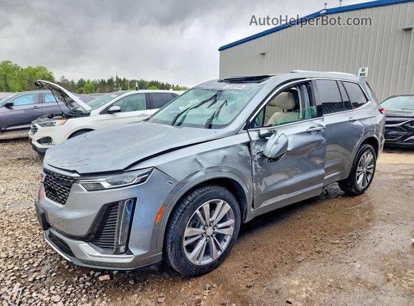 1GYKPDRS1SZ140812 2025 CADILLAC XT6 Серый Передняя левая четверть