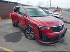 2021 Cadillac Xt6 Awd Premium Luxury Red vin: 1GYKPDRS6MZ206015