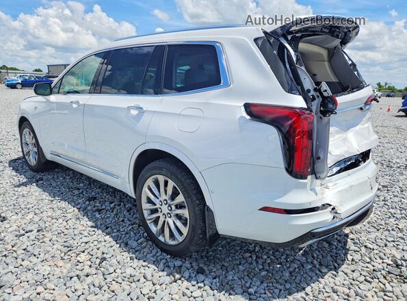 1GYKPDRS8RZ734839 2024 CADILLAC XT6 Белый Задняя левая четверть