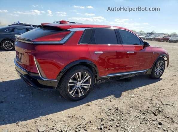 1GYKPRRL6RZ106574 2024 CADILLAC OTHER Красный Задняя правая четверть