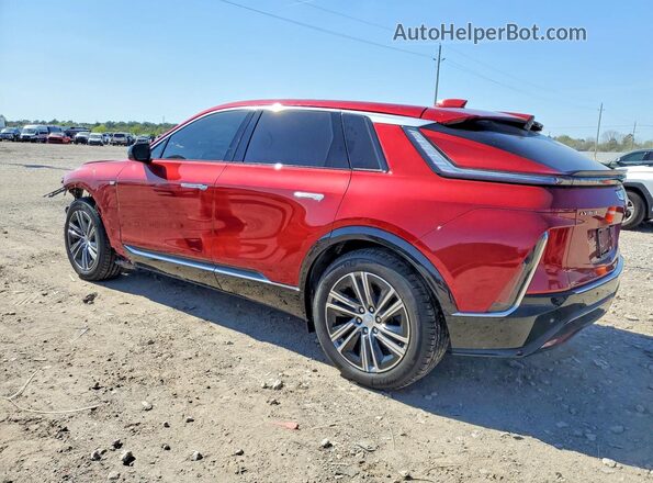 1GYKPRRL6RZ106574 2024 CADILLAC OTHER Красный Задняя левая четверть