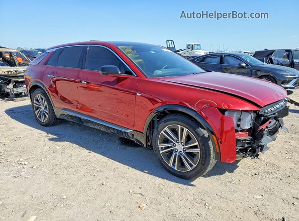 1GYKPRRL6RZ106574 2024 CADILLAC OTHER Красный Передняя правая четверть
