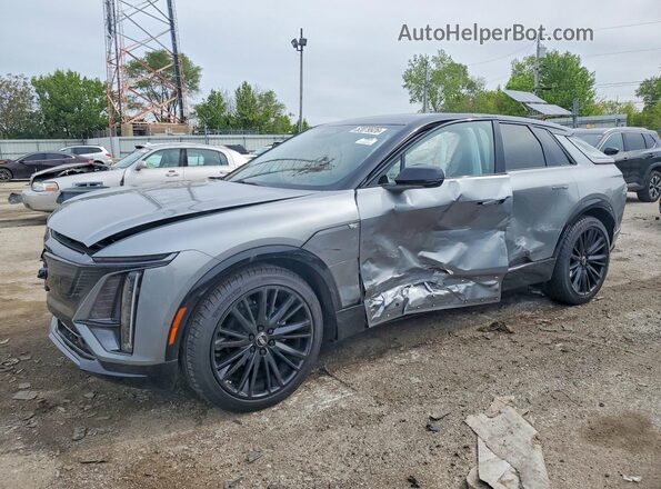1GYKPURL4SZ315241 2025 CADILLAC OTHER Gray Vista tres cuartos delantera izquierda