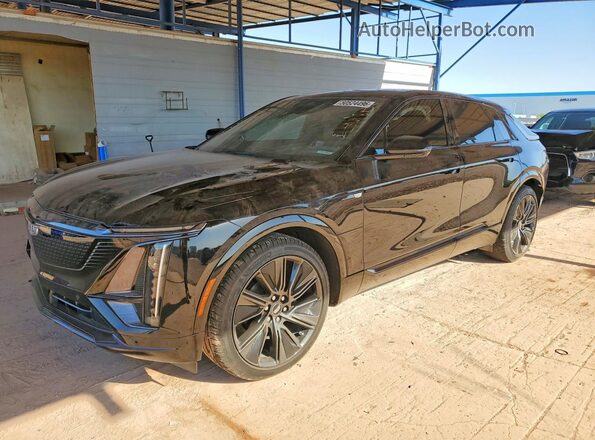 1GYKPWRL8RZ126338 2024 CADILLAC OTHER Черный Передняя левая четверть