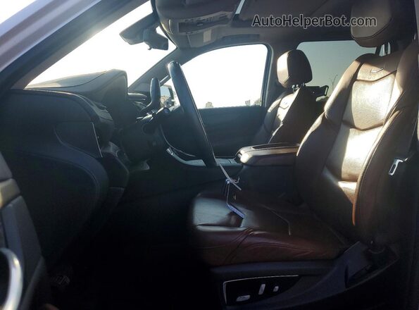 1GYS3BKJ2LR135377 2020 CADILLAC ESCALADE White Вид салону спереду