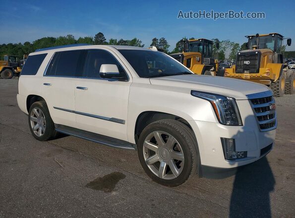 1GYS3BKJ2LR135377 2020 CADILLAC ESCALADE White Передня права чверть
